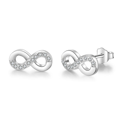 Infinity Stud Earrings