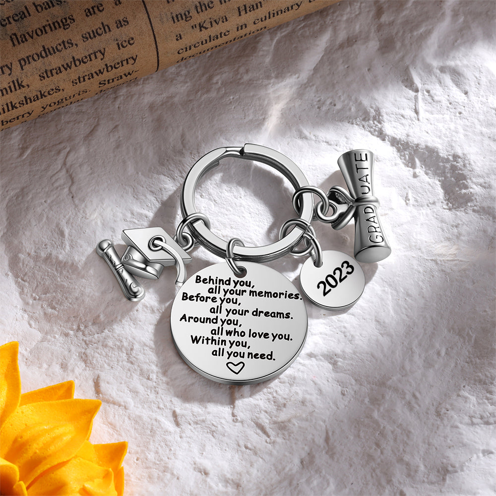 Personalised Graduation Keyring