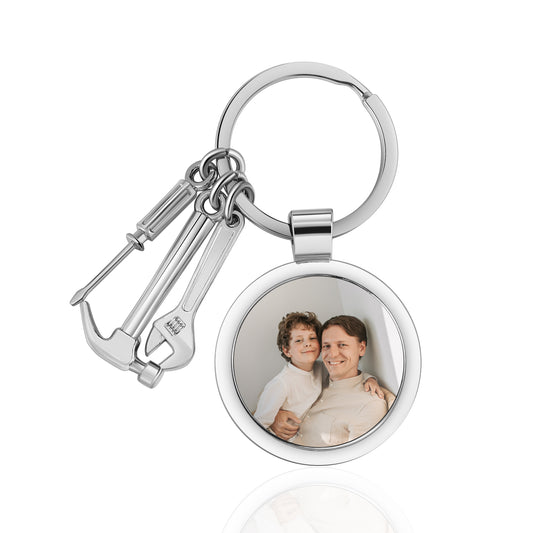 Personalised Photo Tools Keyring