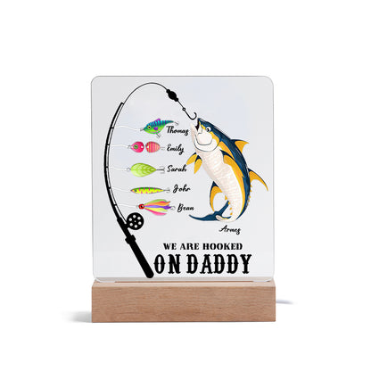 Personalised Fishing Daddy Light