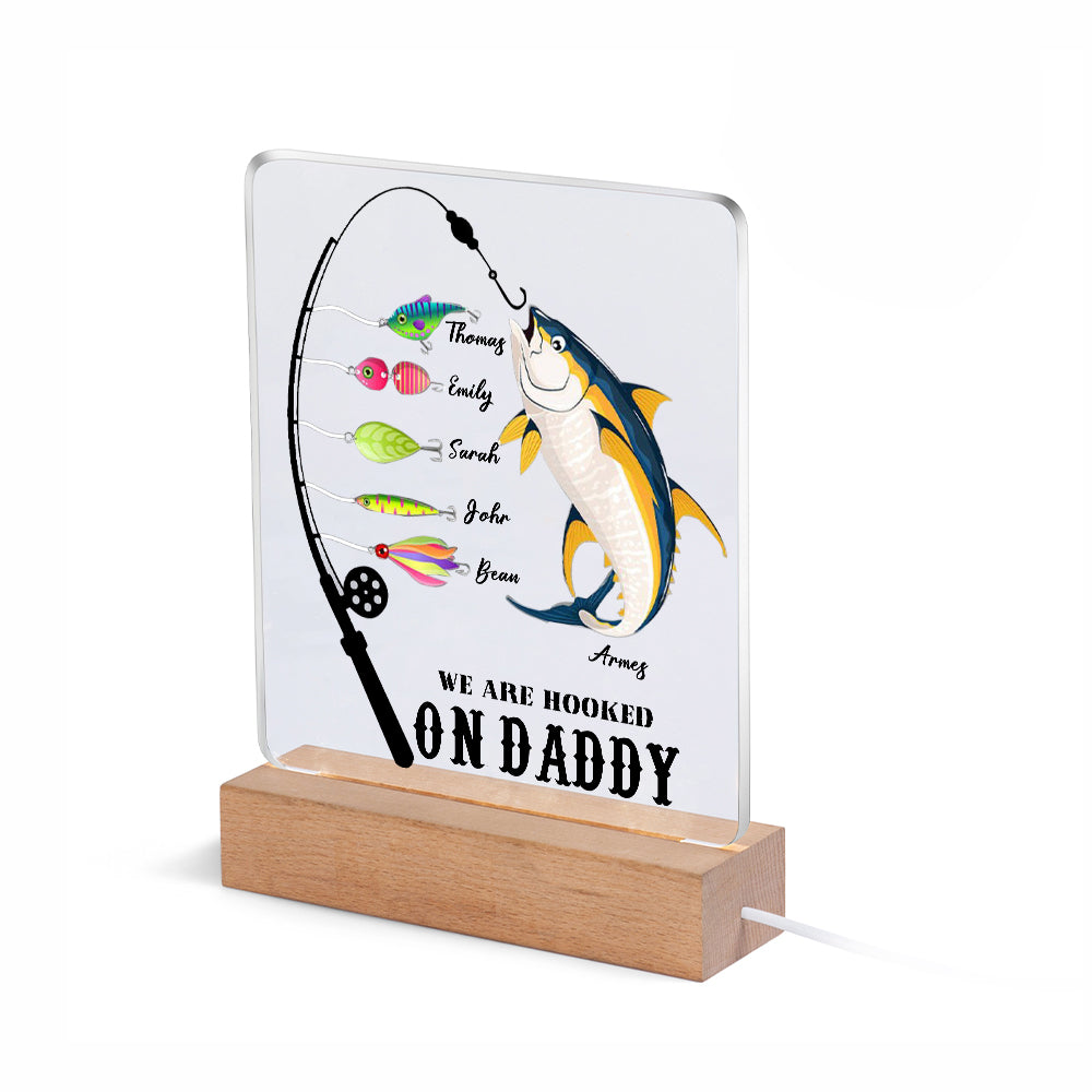 Personalised Fishing Daddy Light