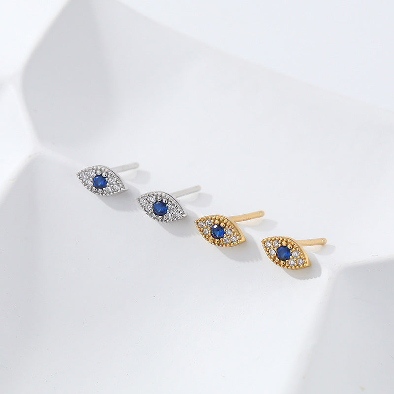 Evil Eye Stud Earrings