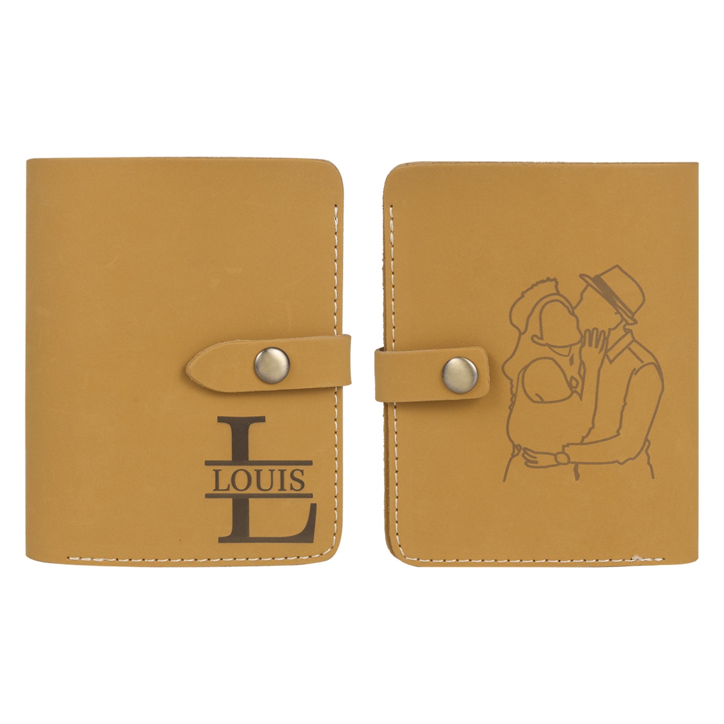 Personalised Name & Initial Photo Wallet