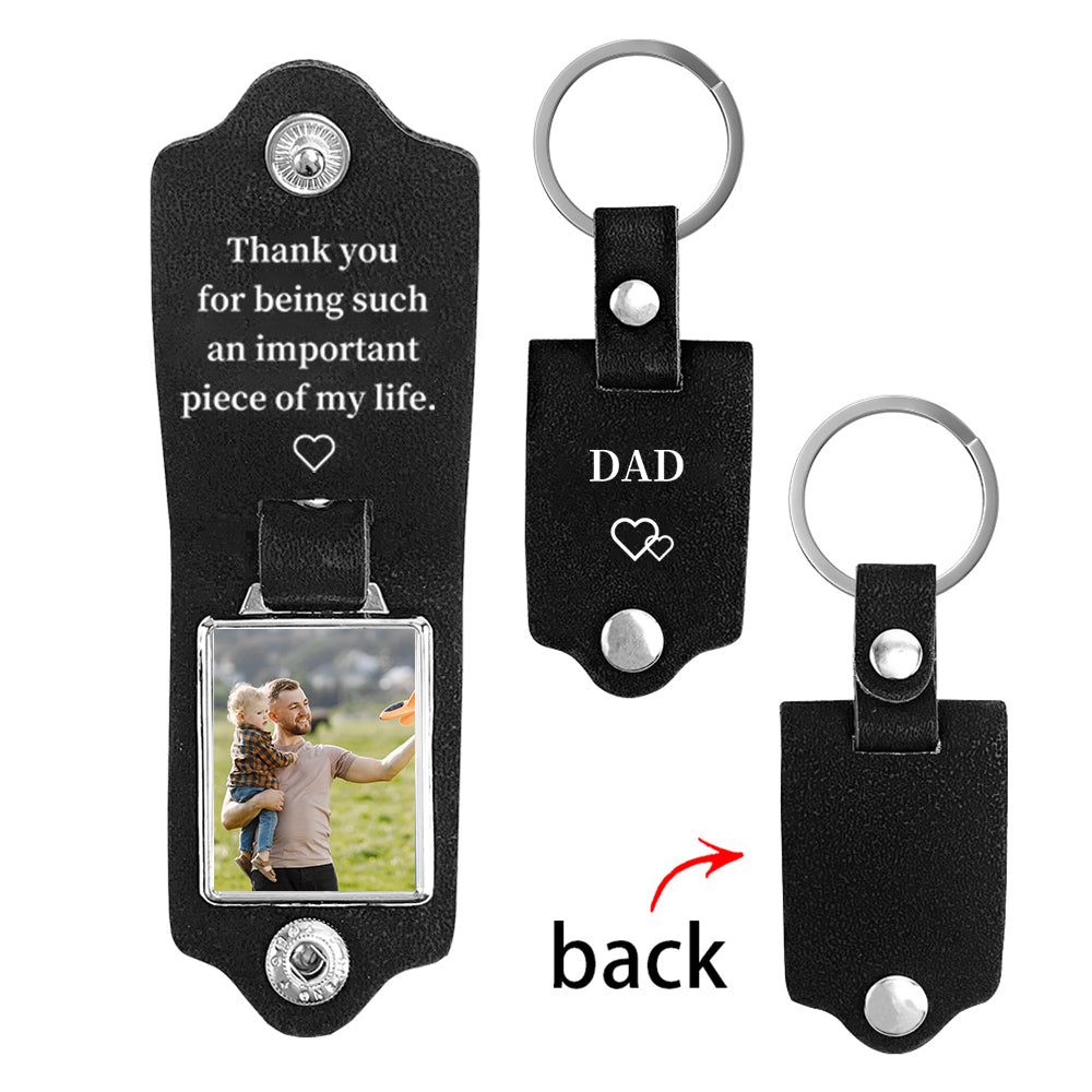Personalised Photo Keyring