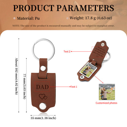 Personalised Photo Keyring