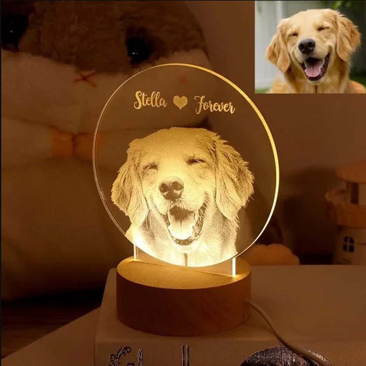 Personalised Family or Pet Photo Night Light