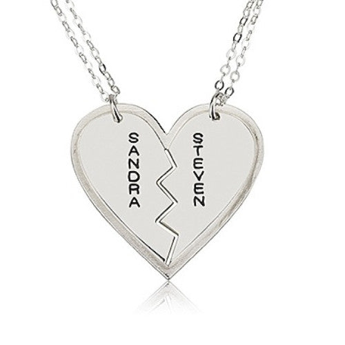 Best Friend/Couples Personalised Necklaces