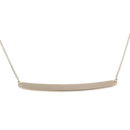 Bar Tube Necklace