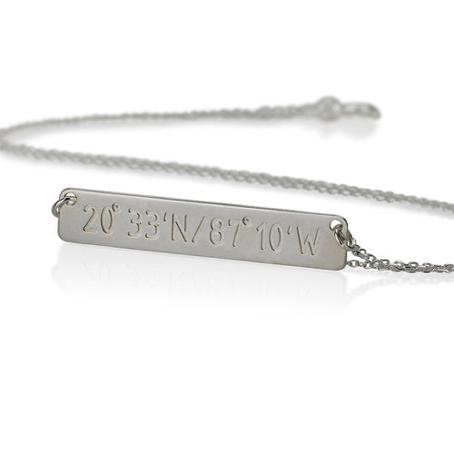 Personalised Bar Necklace