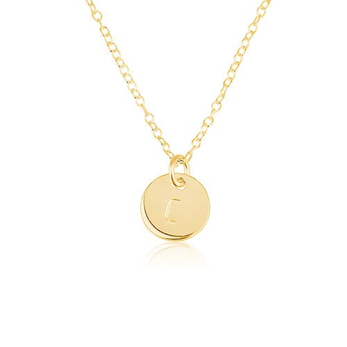 Initial Disc Personalised Necklace