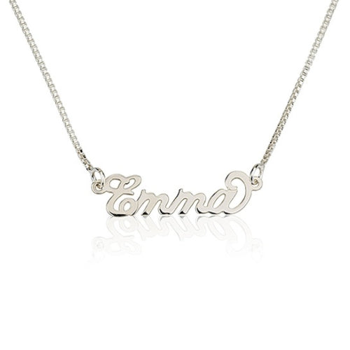 'Mini' Carrie Style Personalised Name Necklace