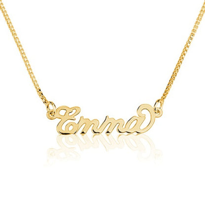 'Mini' Carrie Style Personalised Name Necklace