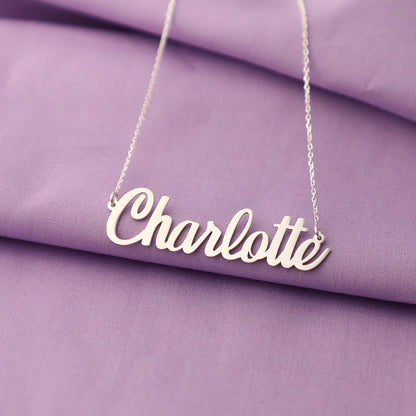 Cursive Personalised Name Necklace