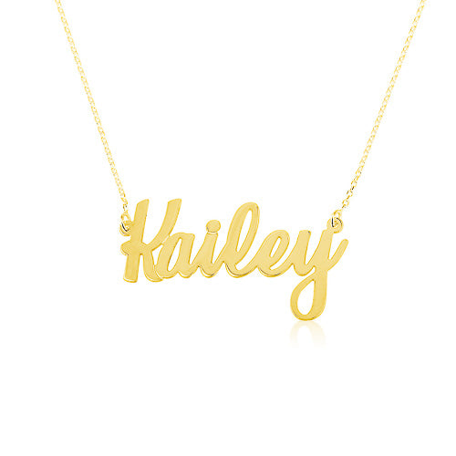 Cursive Personalised Name Necklace