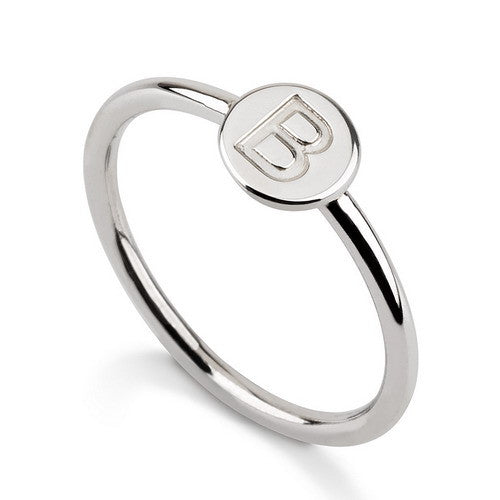 Personalised Initial Band Ring