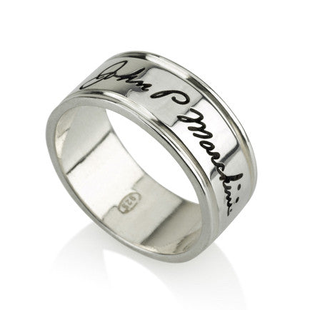 Personalised Signature/ Handwriting Ring