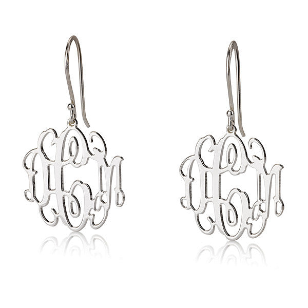 Personalised Monogram Earrings