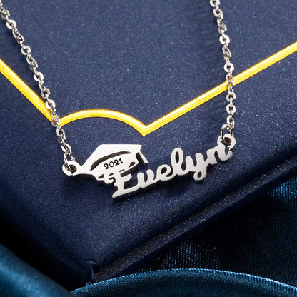 Graduation Personalised Name Necklace