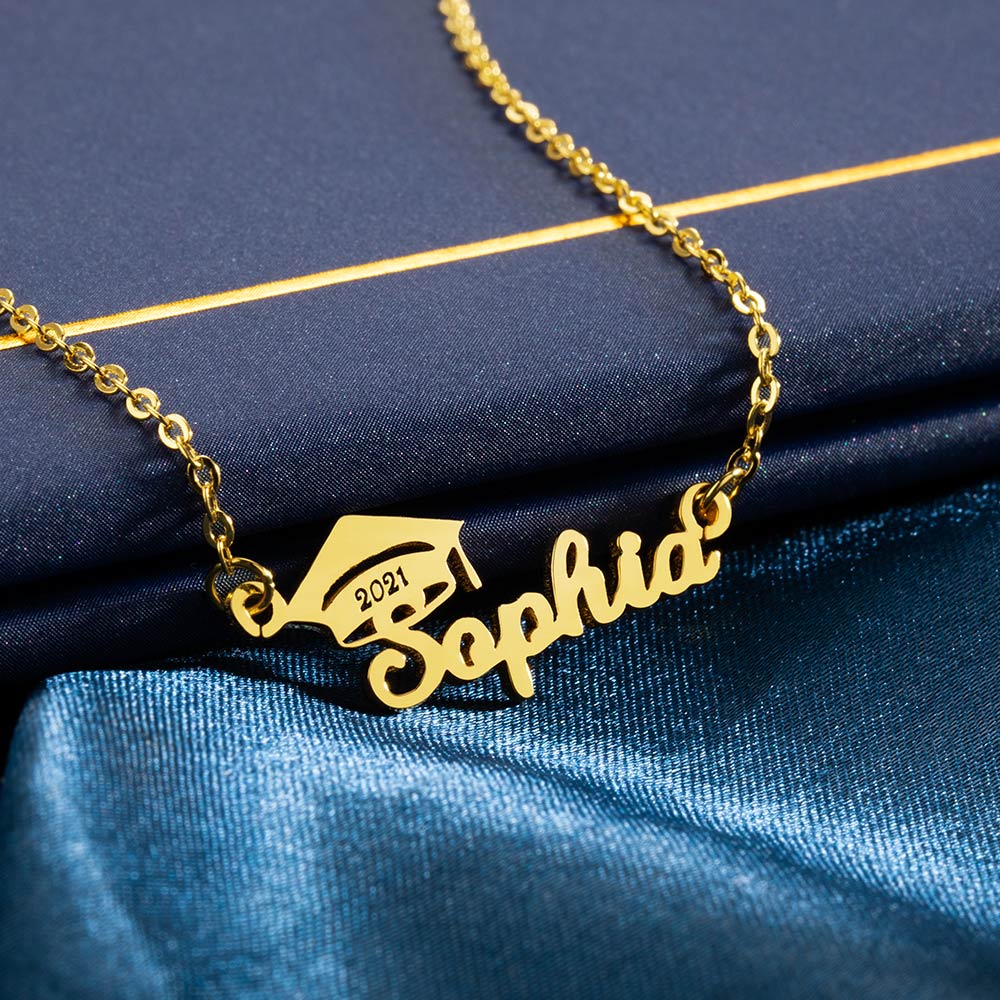 Graduation Personalised Name Necklace