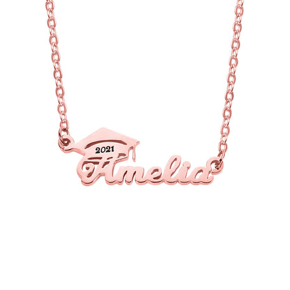 Graduation Personalised Name Necklace