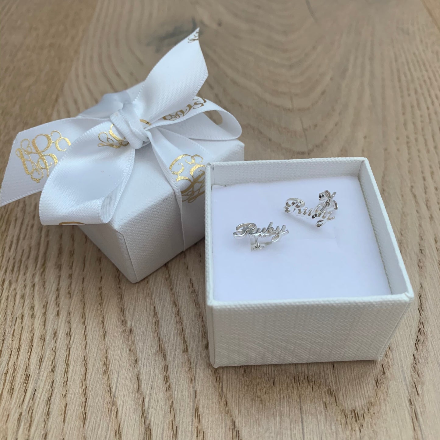 Personalised Name Earrings